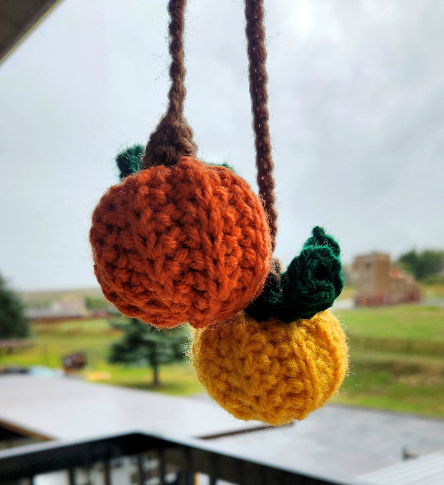 Pumpkins Car Hanger