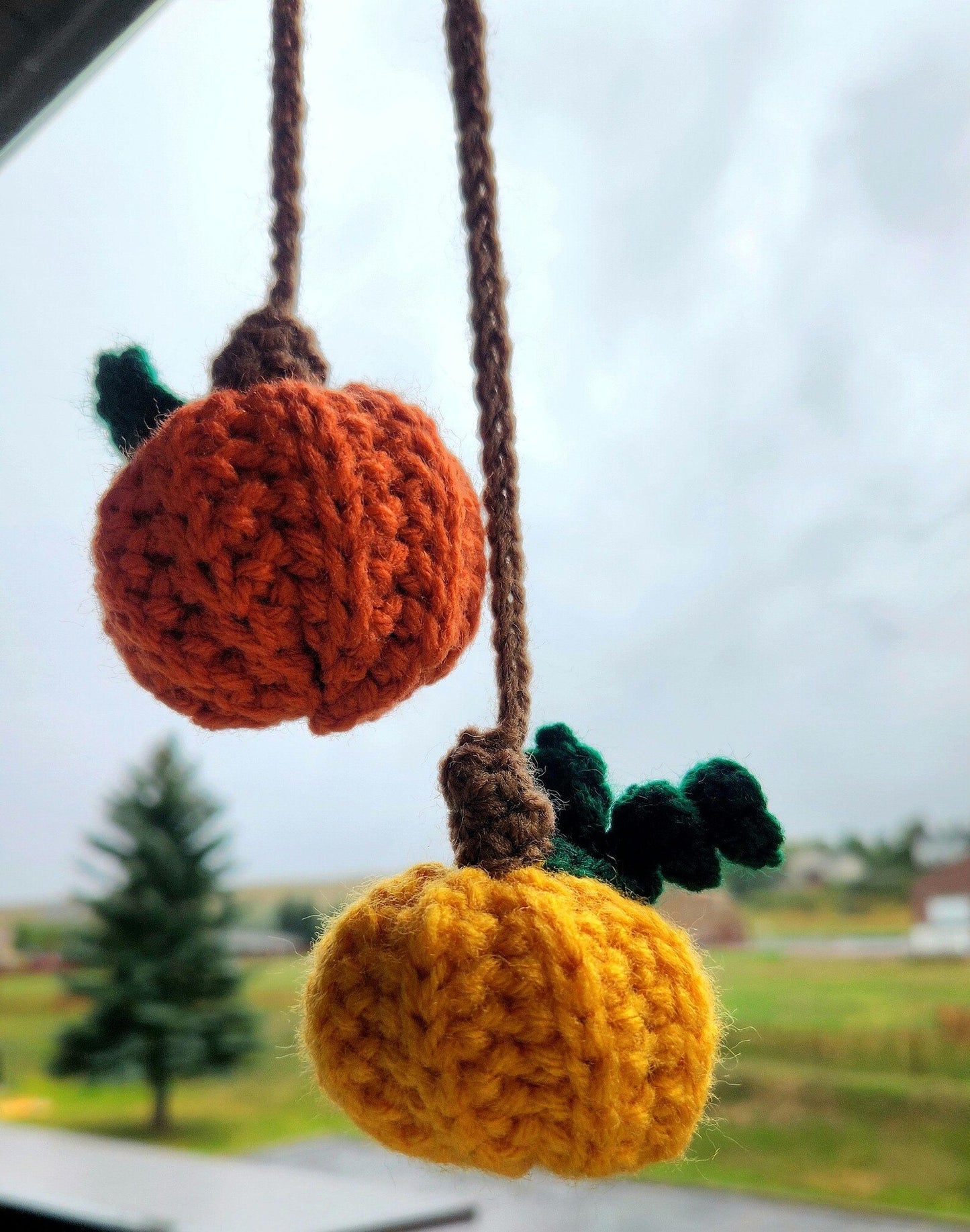 Pumpkins Car Hanger
