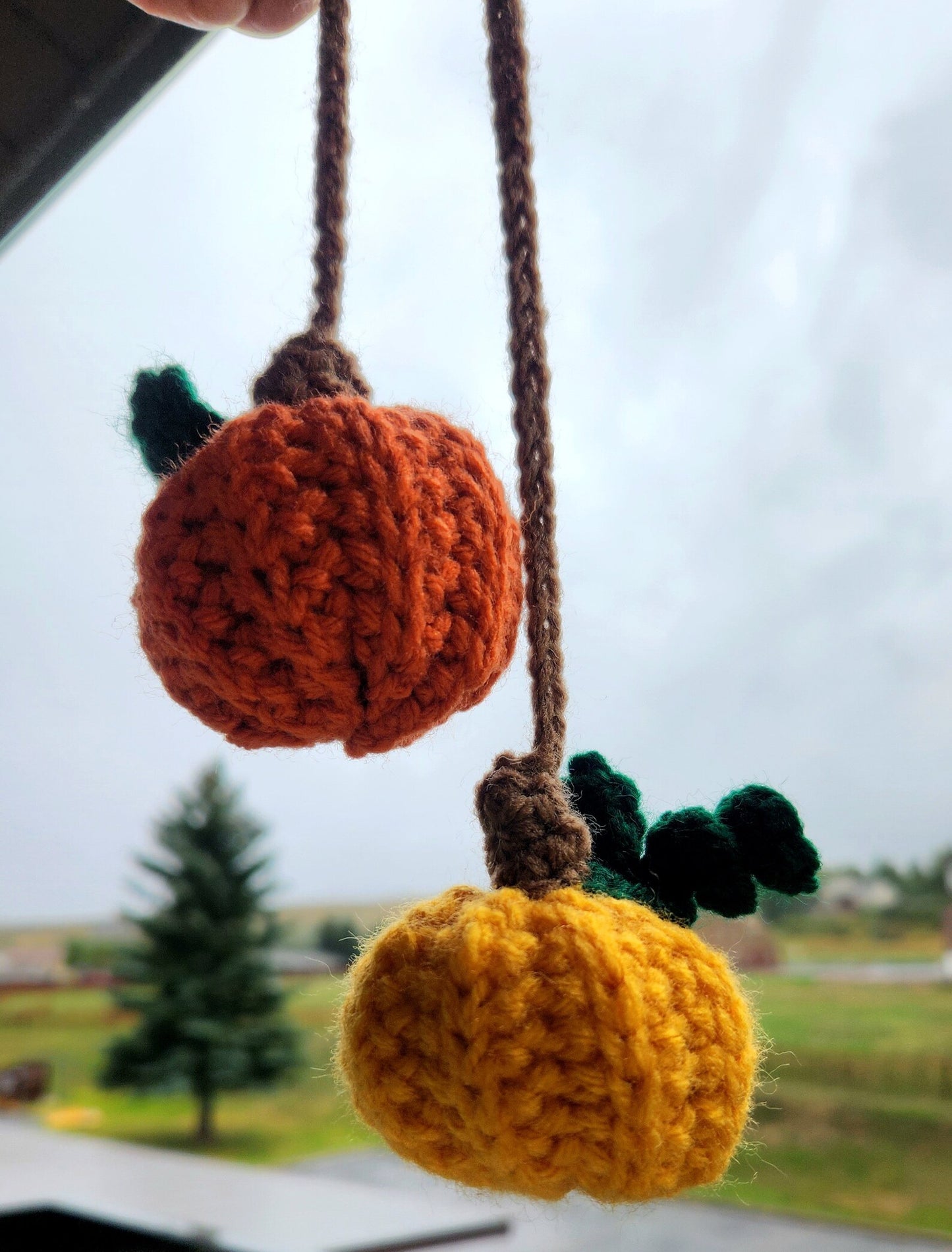 Pumpkins Car Hanger