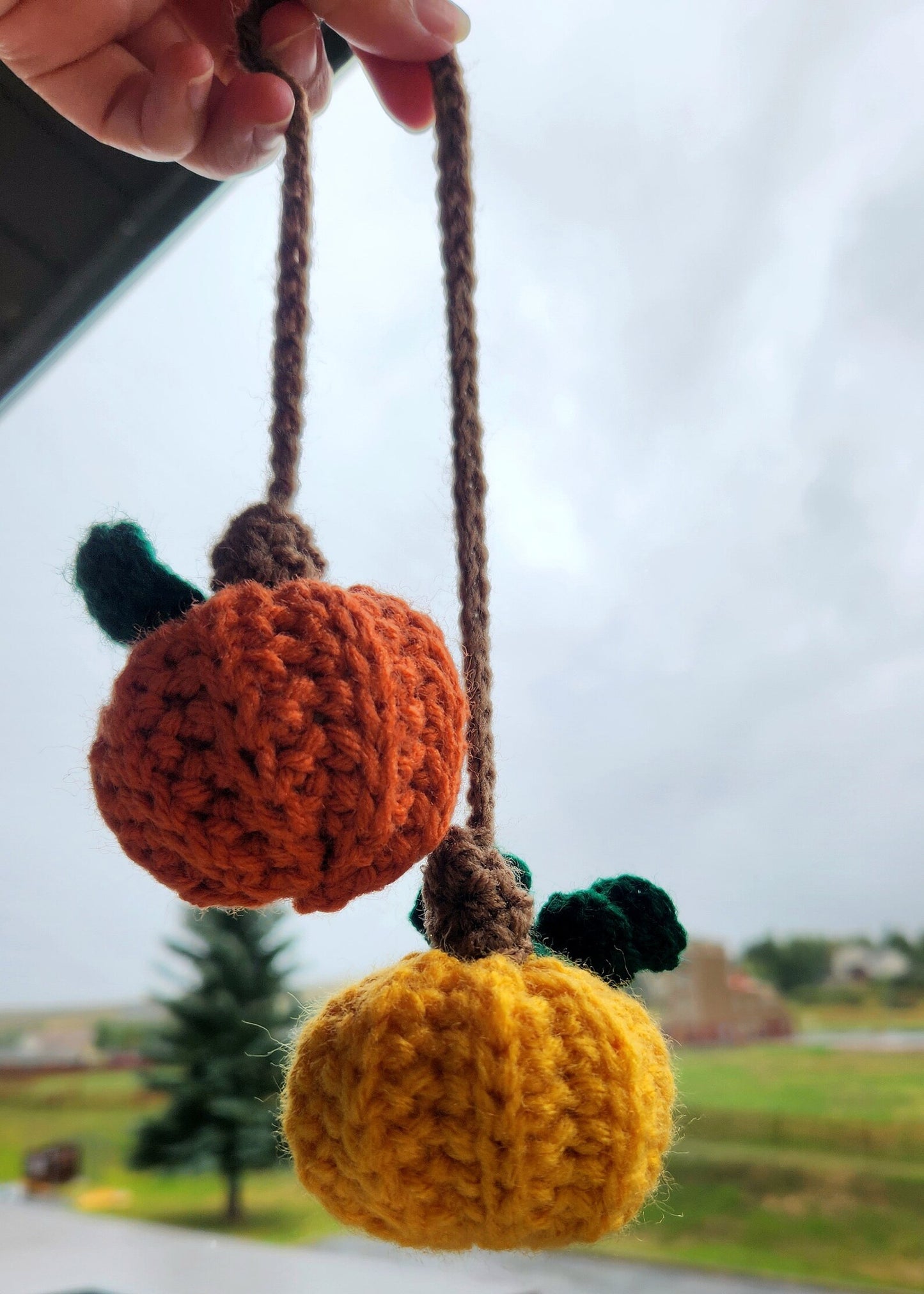Pumpkins Car Hanger