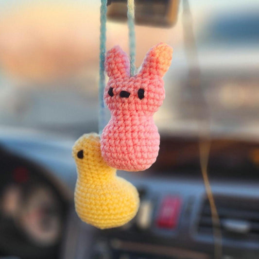 Easter Peeps Car Hanger